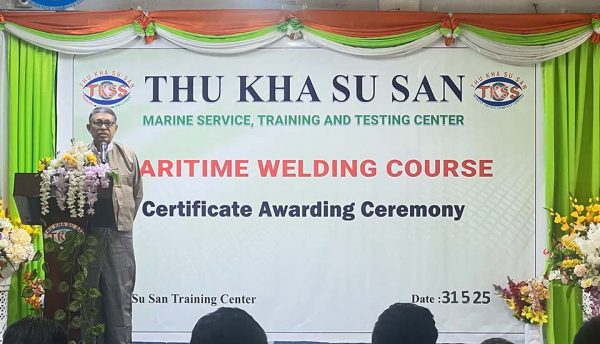 Maritime Welding Training - Certificate Awarding Ceremony